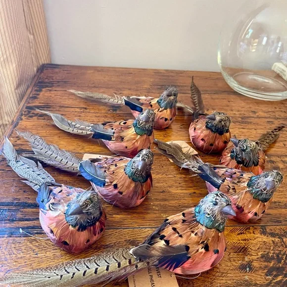 8 NEW Holiday Decor/Colorful Feathered Pheasants
Here comes Fall/Thanksgiving🦅 - Picture 4 of 8